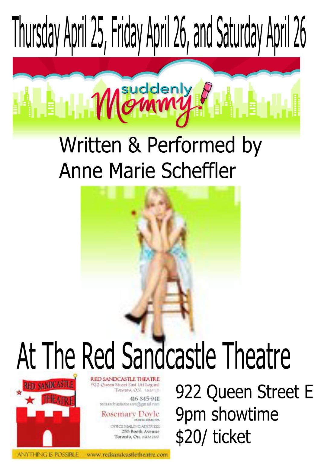 April Red Sandcastle